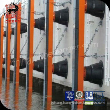 High quality wear resistant uhmwpe marine fender face pad ship dock fenders panel